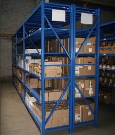 重型貨架高清圖片展示——世紀騰發展架廠日用品倉儲解決方案